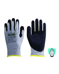 Unigloves Nitrex - Grey / Black 245N | High Dexterity Cut Resistant Gloves