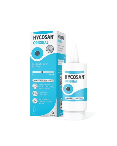 Hycosan Original | Preservative Free Eye Drops 7.5ml