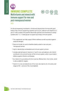 Immune Complete, Natures Own, V451