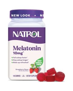 Melatonin Gummies, 140 Gummies, 10mg - Natrol