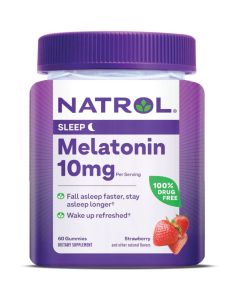 Melatonin Gummies, 60 Gummies, 10mg - Natrol