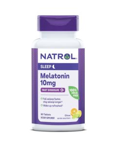 Melatonin Fast Dissolve, 90 Citrus Tablets, 10mg - Natrol