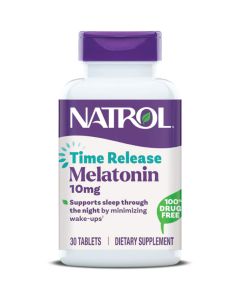 Melatonin Advanced Maximum Strength, 30 Time Release Tablets - 10mg - Natrol