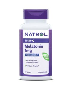 Melatonin Time Release, 90 Tablets - 1mg - Natrol