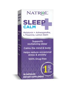 Sleep+ Calm, 30 Capsules - Natrol