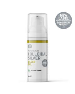 Colloidal Silver Multi-Purpose - 50g Antibacterial Gel Label