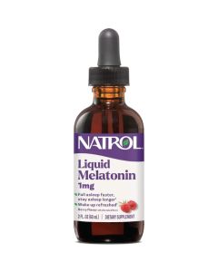 Melatonin Liquid Sleep Support, 60ml, 1mg - Natrol