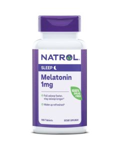 Melatonin Sleep Support, 180 Tablets, 1mg - Natrol
