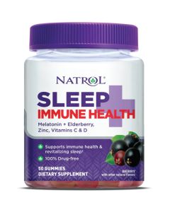 Sleep+ Immune Health, 50 Berry Gummies - Natrol