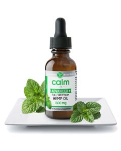 Calm Premium CBD Oil - 1500mg (Mint) - Touchstone Essentials 